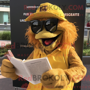 Gold Jambalaya mascot...