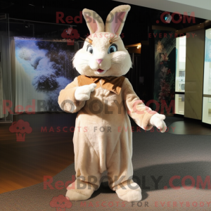 Mascotte de lapin sauvage...