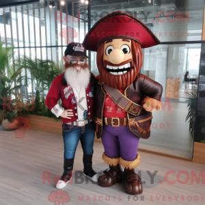 Disfraz de mascota pirata...