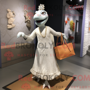 Gray Butter Chicken mascot...
