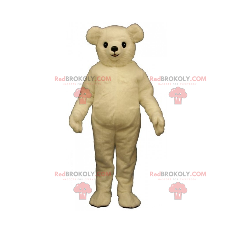 Adorável mascote do urso branco polar - Redbrokoly.com
