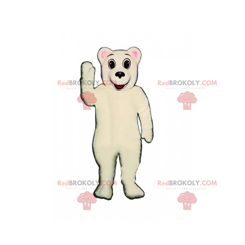 Entzückendes Eisbärenmaskottchen - Redbrokoly.com