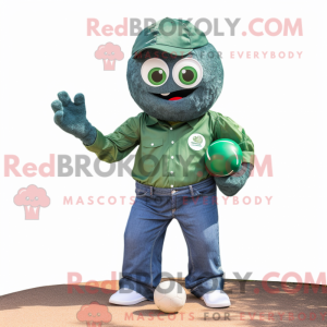 Costume mascotte de boule...