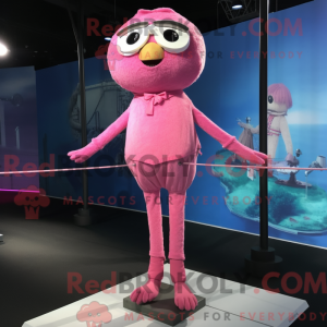 Maskotka Pink Tightrope...