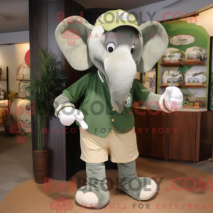 Máscara de elefante...