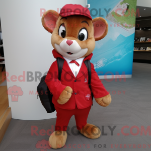 Costume de mascotte de Loir...
