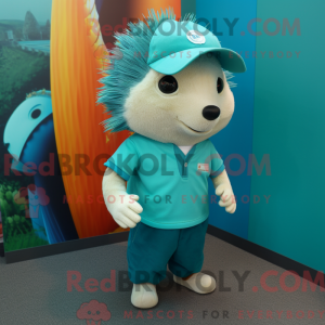 Disfraz de mascota Teal...