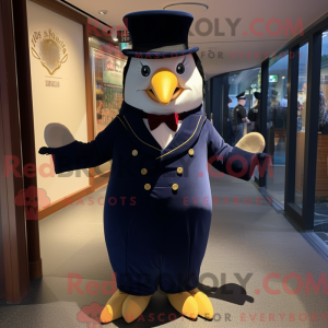Disfraz de mascota pingüino...