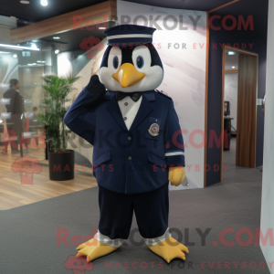 Disfraz de mascota pingüino...