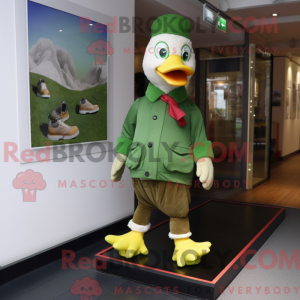 Figura de máscara de pato...