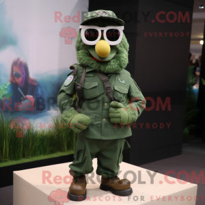 Postava maskota Green...