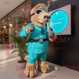 Costume mascotte de chameau...