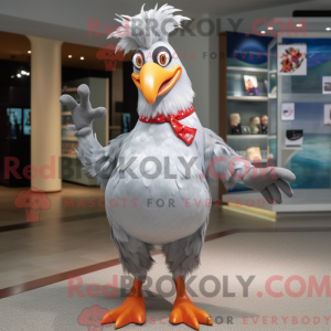 Silver Roosters maskot...