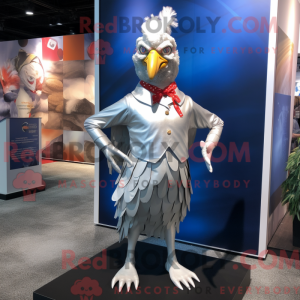 Silver Roosters maskot...