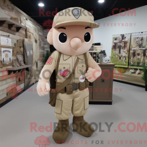 Mascotte de soldat...