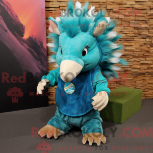 Turquoise gordeldier...