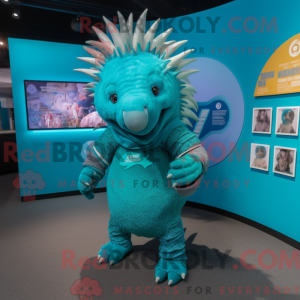 Turquoise gordeldier...