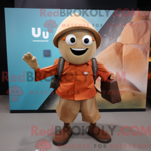 Disfraz de mascota de Rust...