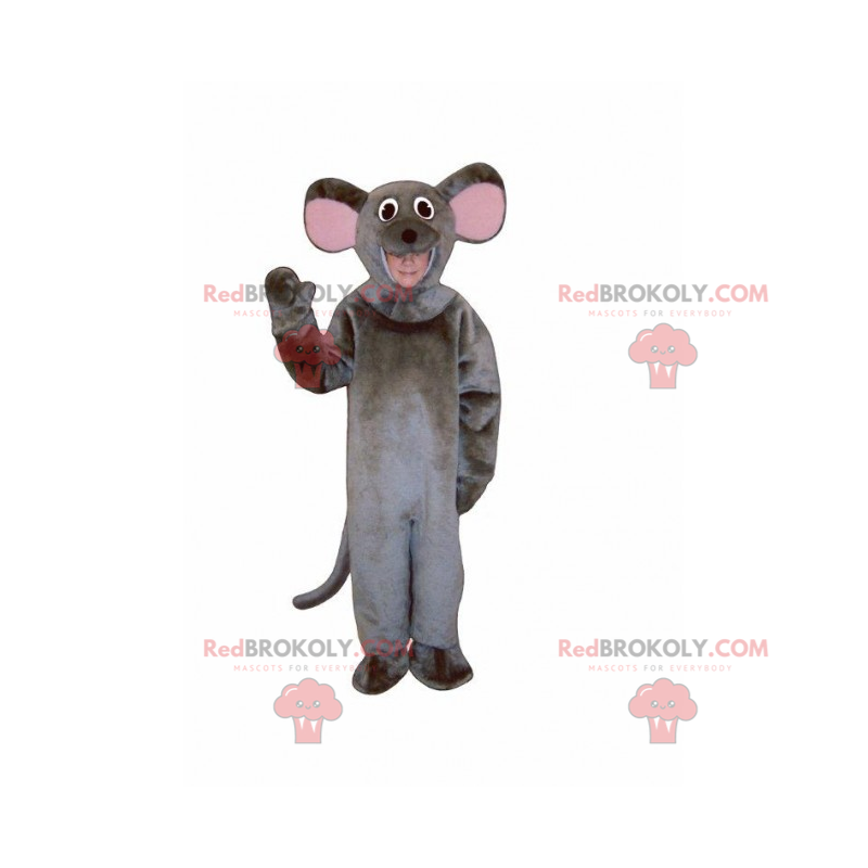 Mascotte d'adorable souris - Redbrokoly.com