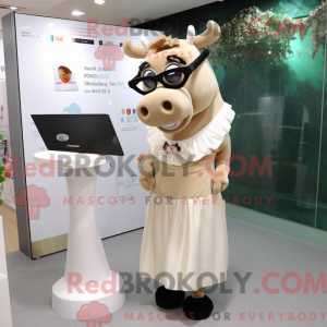 Tan Steak mascotte kostuum...