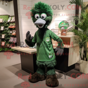 Forest Green Emu mascot...
