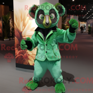 Waldgrüner Lemur...
