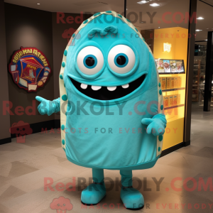 Turkis Pizza-maskotkostyme...