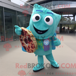 Turkis pizza maskot kostume...