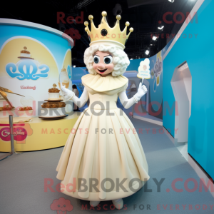 Cream Queen maskot kostume...
