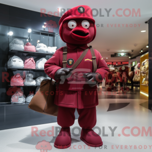 Maroon Army Soldier...
