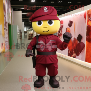 Maroon Army Soldier...