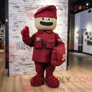 Maroon Army Soldier...