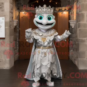 Silver Irish Castle mascot...