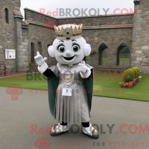 Silver Irish Castle maskot...