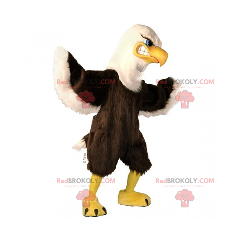 Mascotte d'aigle au plumage doux - Redbrokoly.com