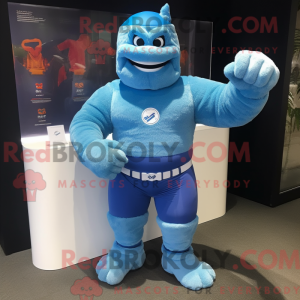 Figura de máscara de gelo...
