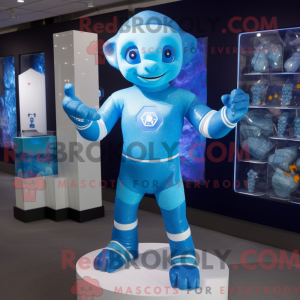 Disfraz de mascota de Blue...