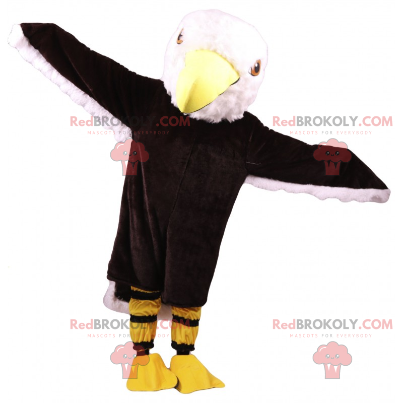 Maskotka orła z dużą głową - Redbrokoly.com