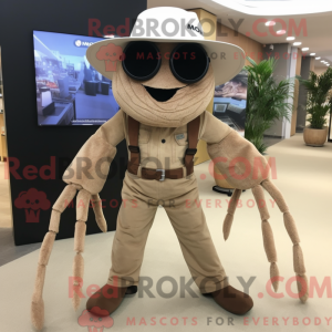 Postava maskota Tan Spider...