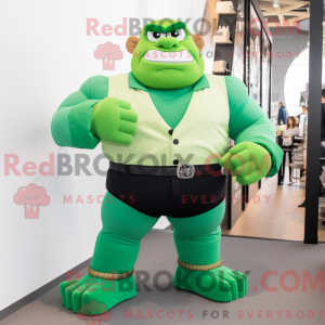 Personaggio mascotte Green...