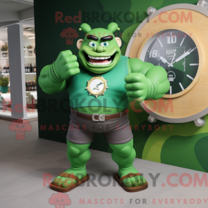 Personaggio mascotte Green...