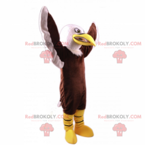 Wütendes Adler-Maskottchen - Redbrokoly.com