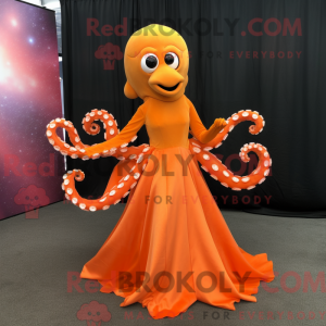 Disfraz de mascota pulpo...