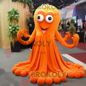 Oransje blekksprut...