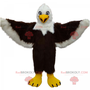 Águia mascote sorridente - Redbrokoly.com