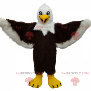 Lächelndes Adler-Maskottchen - Redbrokoly.com