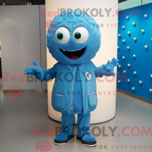 Maskotdraktfigura Blue...