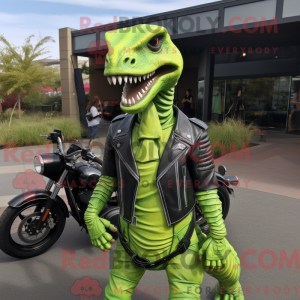 Lime Green Utahraptor...