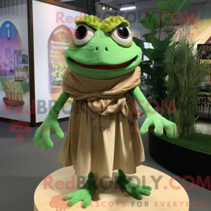 Máscara de sapo Olive Frog...