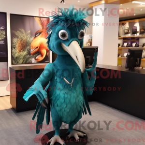 Blågrøn Archaeopteryx...